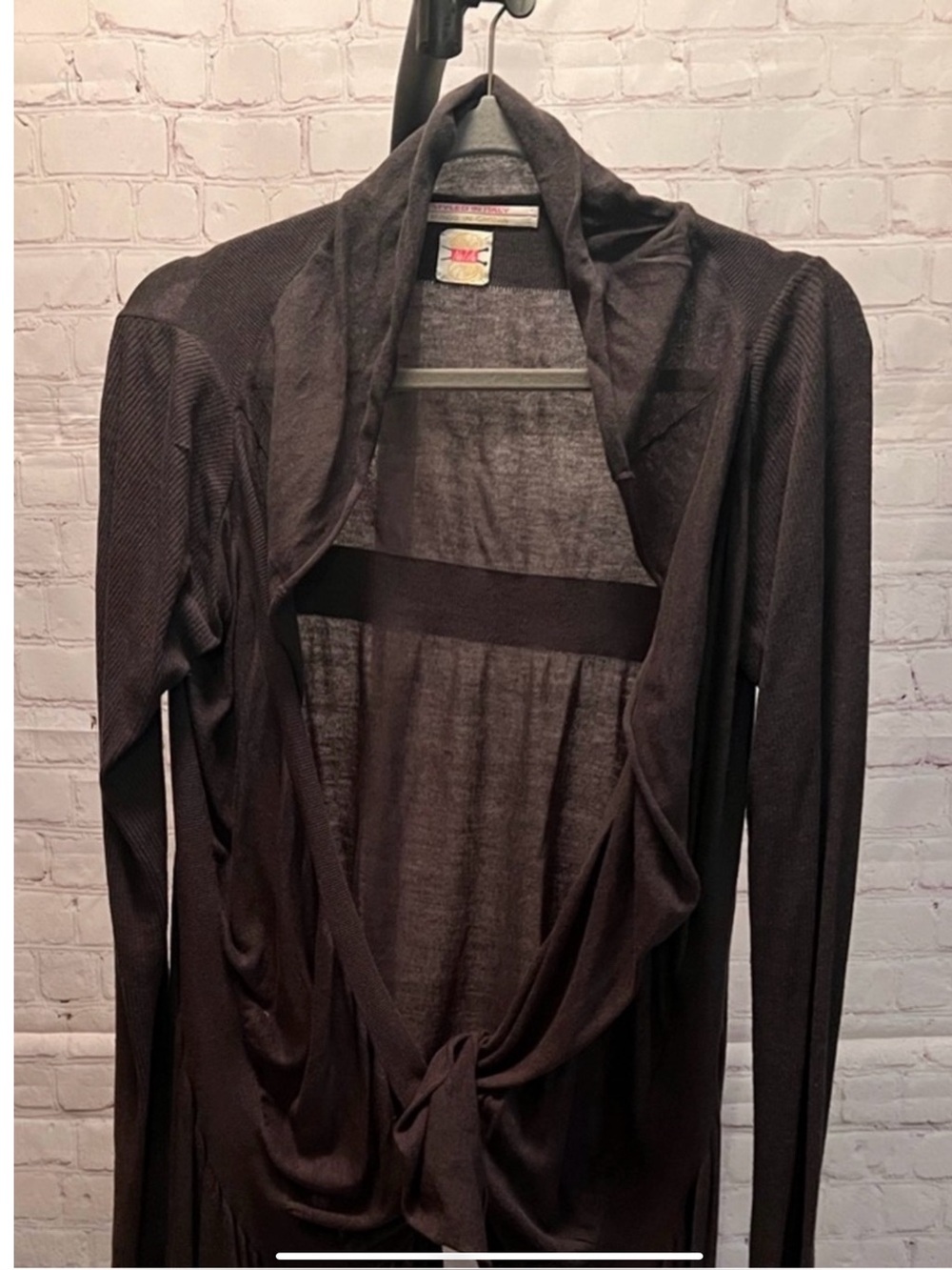 ❤️ NOLITA Italian Draped Open-Front
CARDIGAN